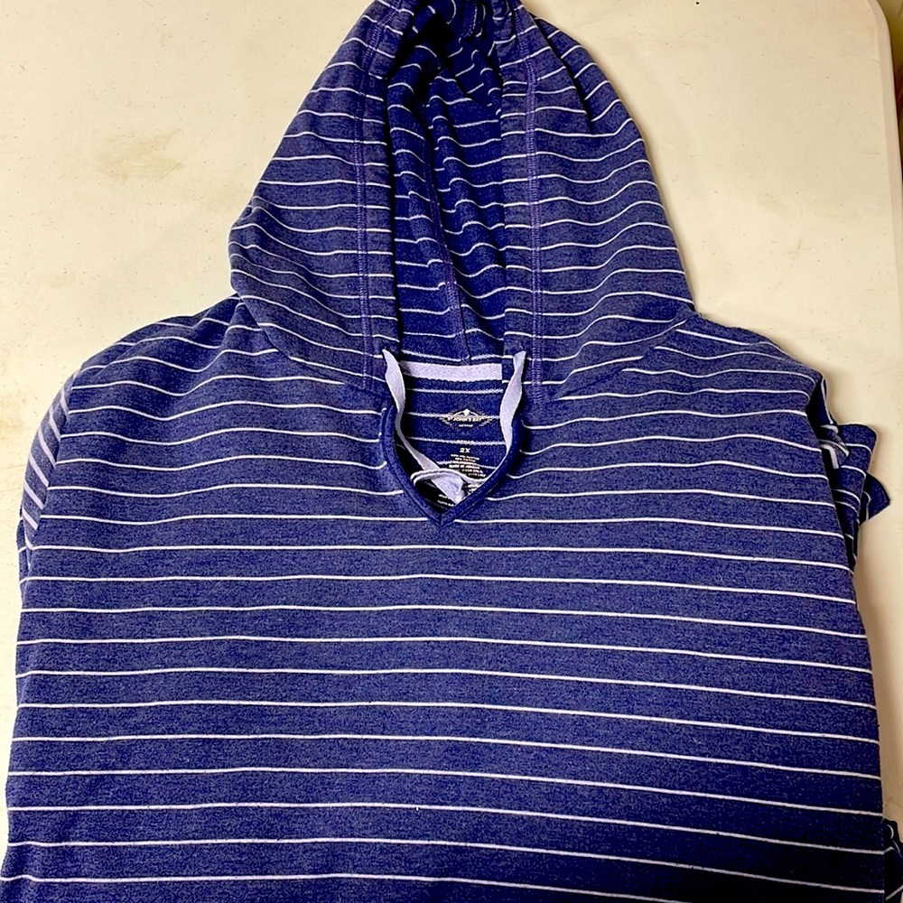 WOMENS 2X Hooded Tunic Excellent Condition